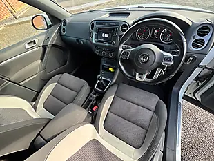 Used 2015 Volkswagen Tiguan R Line 4MOTION White - Interior and Exterior details 8