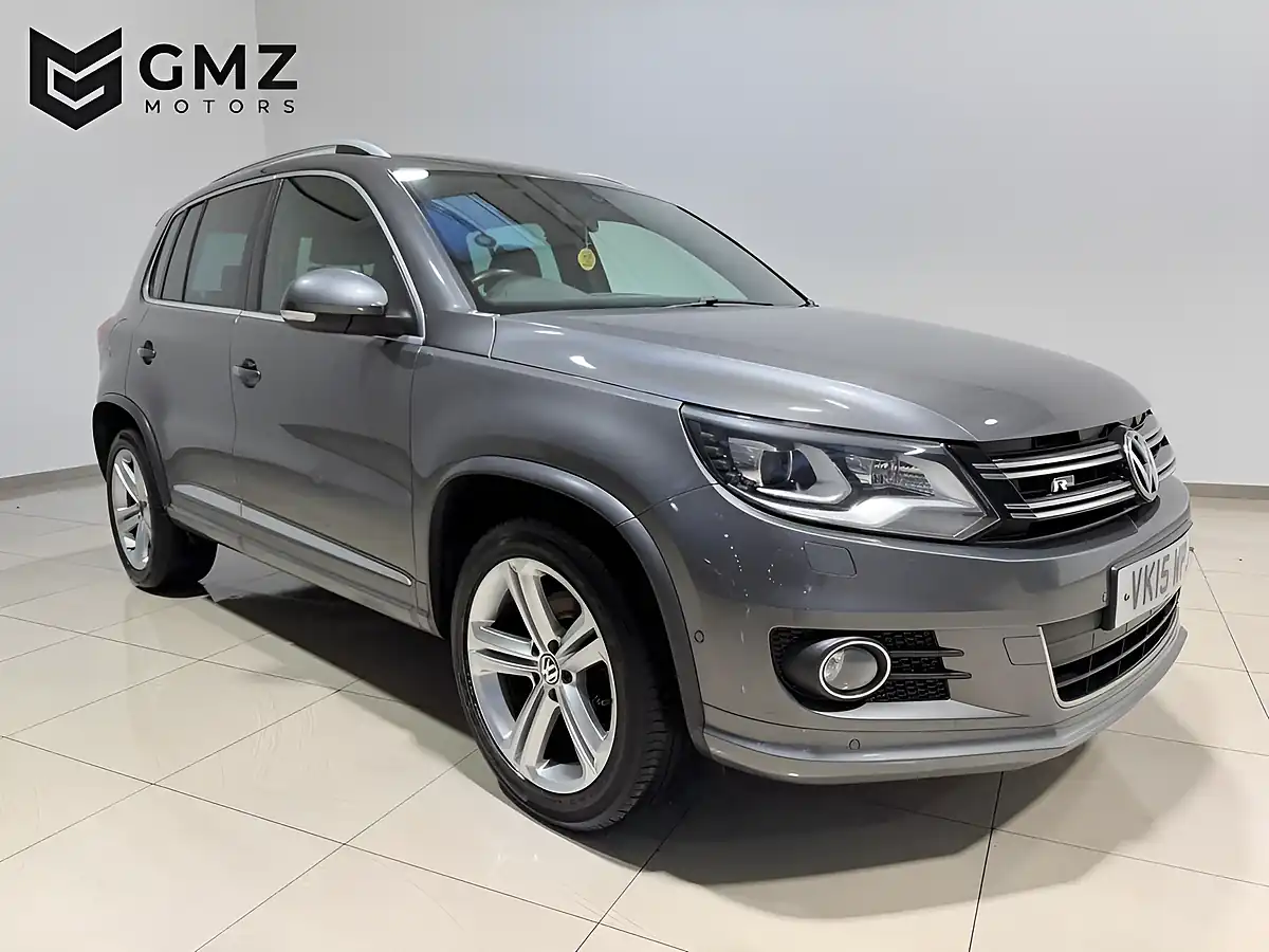 Used 2015 Volkswagen Tiguan R-Line Nimbus Grey - Front View