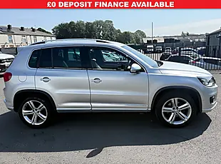 Used 2015 Volkswagen Tiguan R-Line Silver - Interior and Exterior details 4