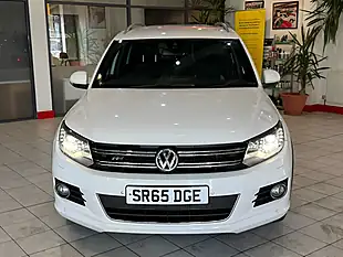 Used 2015 Volkswagen Tiguan R-Line White - Interior and Exterior details 3