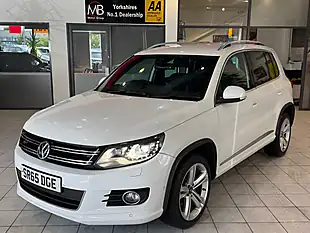 Used 2015 Volkswagen Tiguan R-Line White - Interior and Exterior details 4