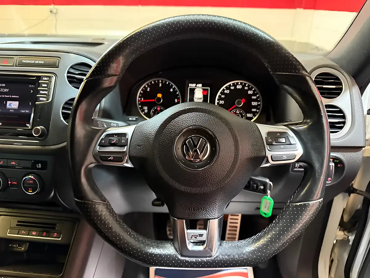Used 2015 Volkswagen Tiguan R-Line White - Interior and Exterior details 17