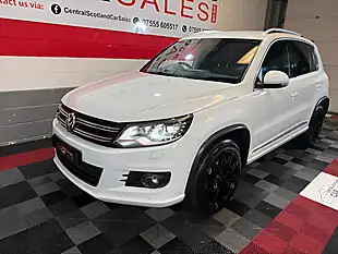 Used 2015 Volkswagen Tiguan R-Line White - Interior and Exterior details 5