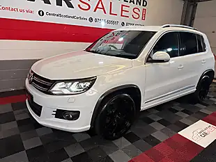 Used 2015 Volkswagen Tiguan R-Line White - Interior and Exterior details 6
