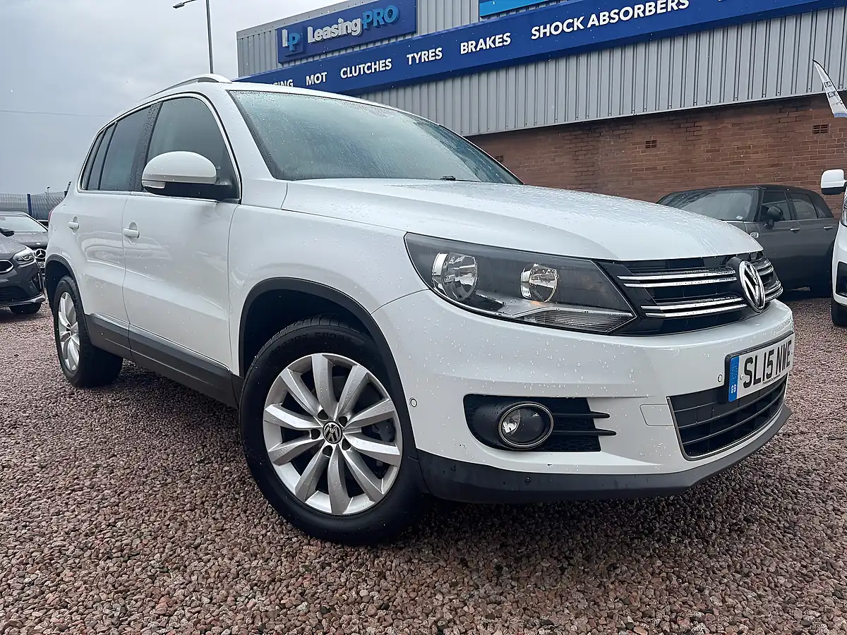 Used 2015 Volkswagen Tiguan Tech Match White - Front View
