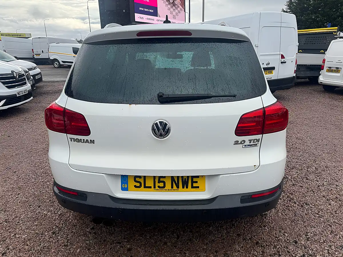 Used 2015 Volkswagen Tiguan Tech Match White - Interior and Exterior details 11