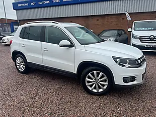 Used 2015 Volkswagen Tiguan Tech Match White - Interior and Exterior details 3