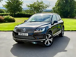 Used 2015 Volkswagen Touareg R-Line Black - Interior and Exterior details 3