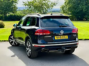 Used 2015 Volkswagen Touareg R-Line Black - Interior and Exterior details 7