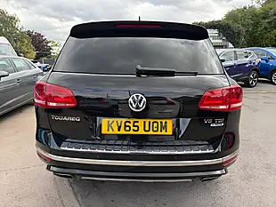 Used 2015 Volkswagen Touareg R-Line Black - Interior and Exterior details 7