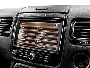Used 2015 Volkswagen Touareg R-Line Pure White - Interior and Exterior details 19
