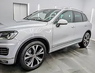 Used 2015 Volkswagen Touareg R-Line Silver - Interior and Exterior details 3