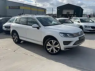 Used 2015 Volkswagen Touareg R-Line White - Interior and Exterior details 2