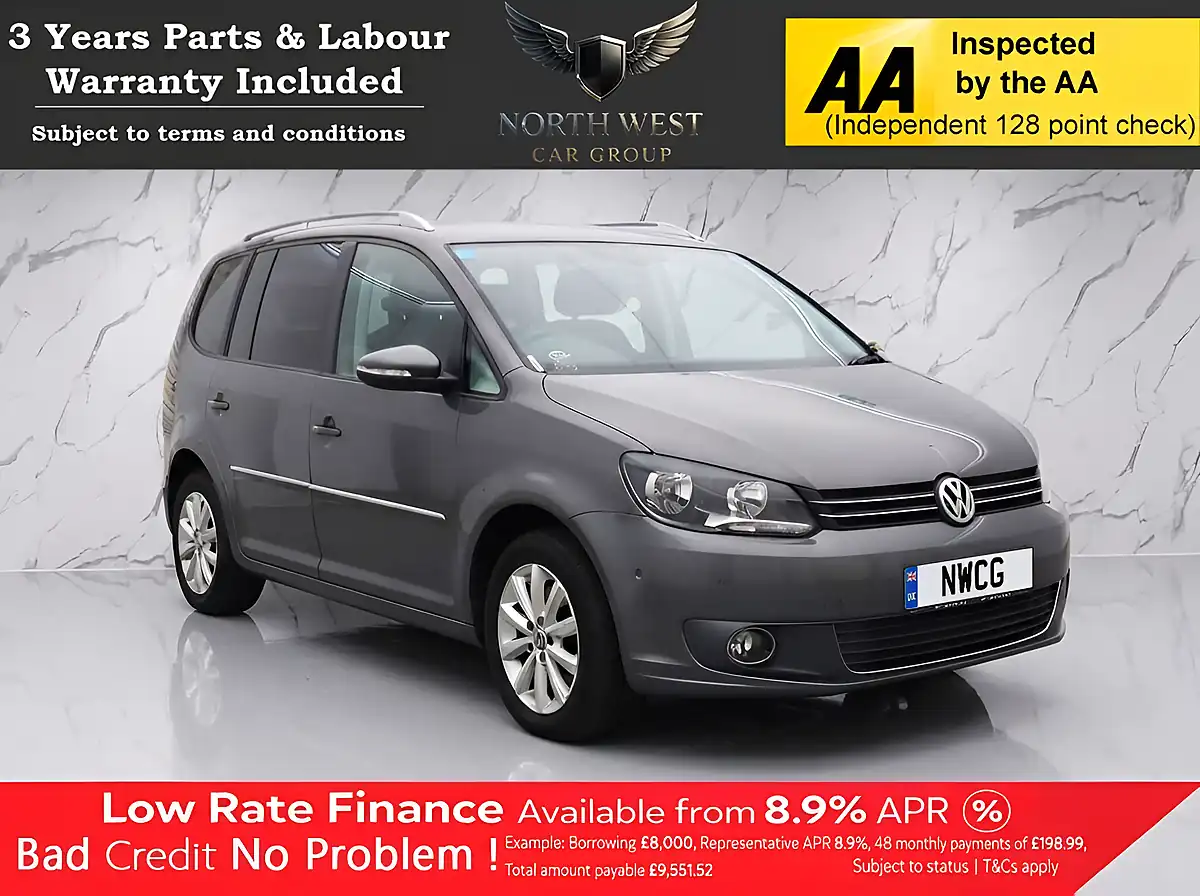 Used 2015 Volkswagen Touran Sport Grey - Front View