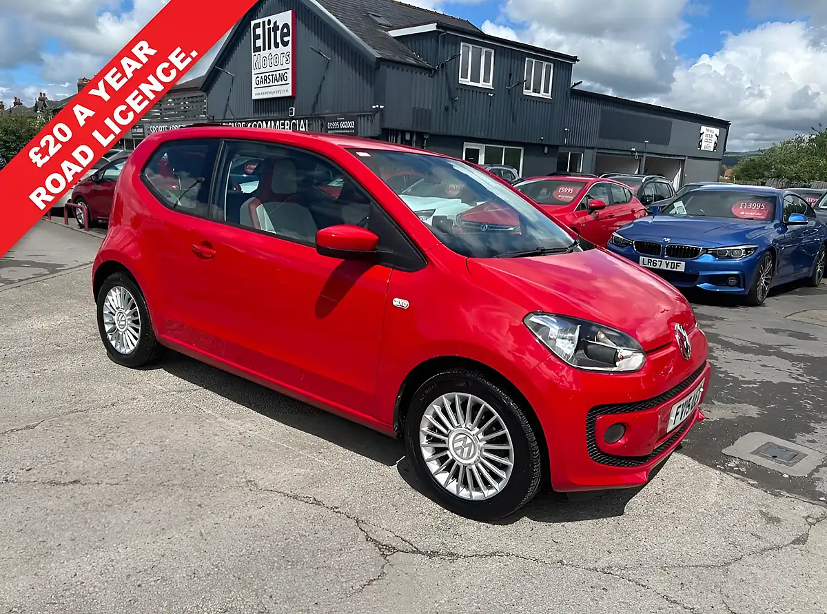 Used 2015 Volkswagen Up! High Up! Red - Front View