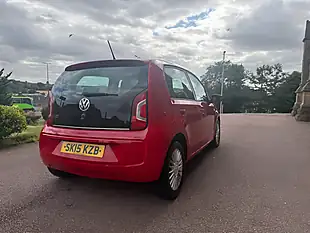 Used 2015 Volkswagen Up! High Up! Red - Interior and Exterior details 5