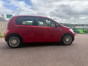 Used 2015 Volkswagen Up! High Up! Red - Interior and Exterior details 6
