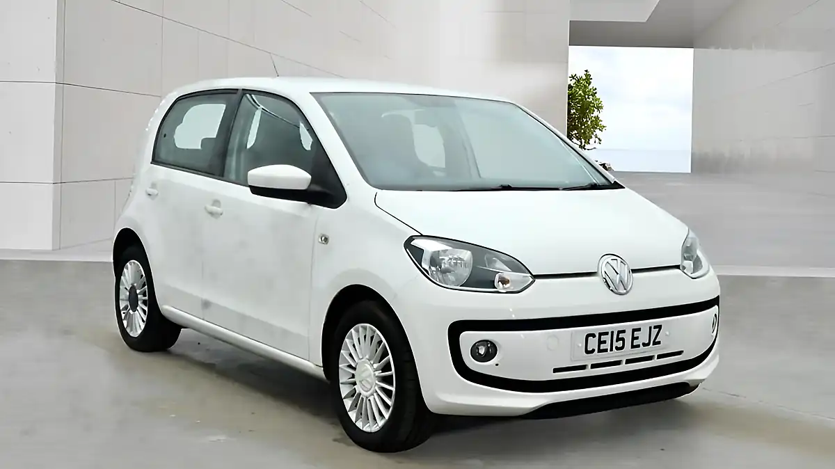Used 2015 Volkswagen Up! High Up! White - Front View