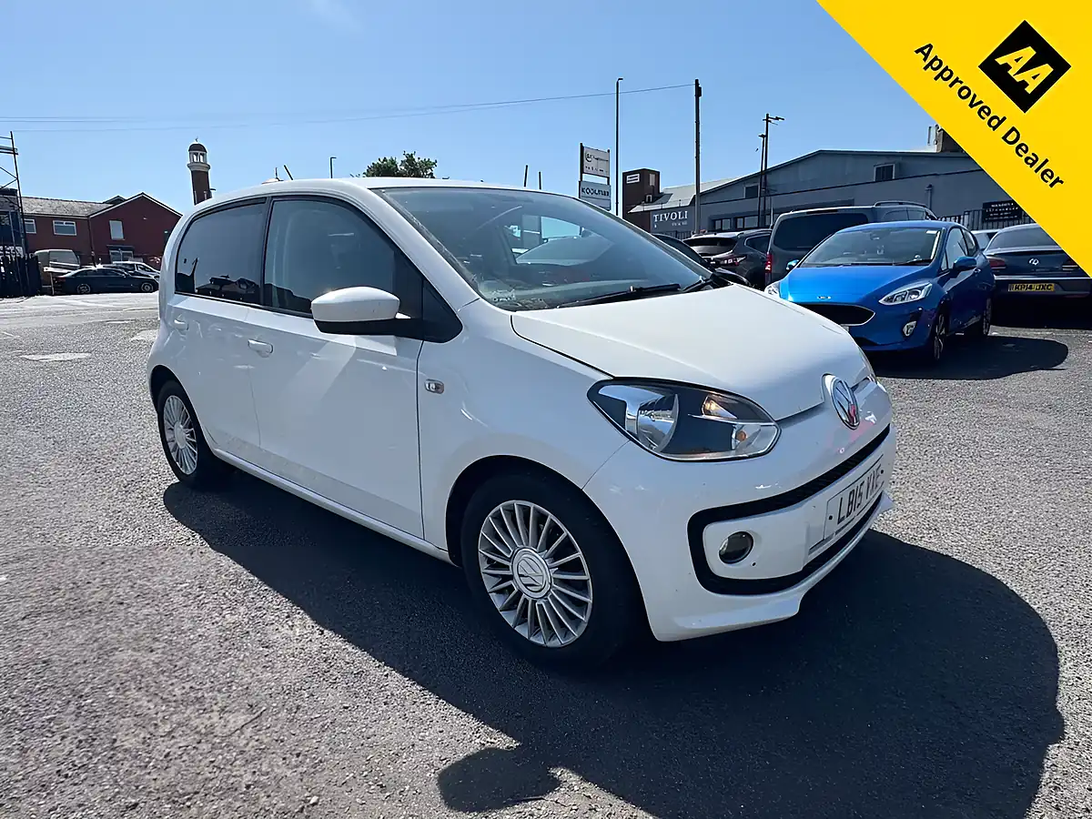 Used 2015 Volkswagen Up! High Up! White - Front View