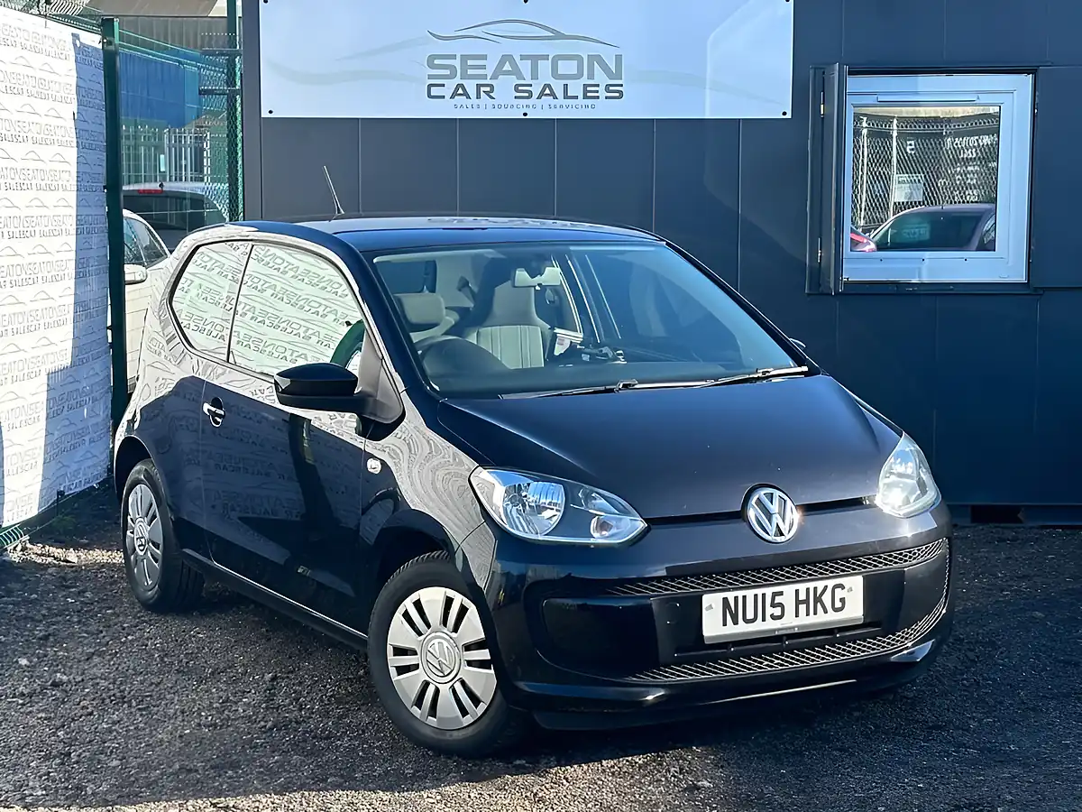 Used 2015 Volkswagen Up Move Up! Black - Front View