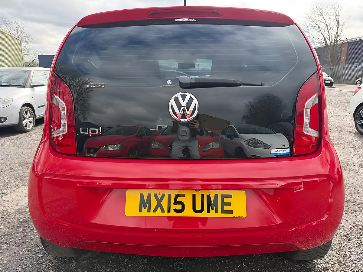 Used 2015 Volkswagen Up! Move Up! Red - Interior and Exterior details 5