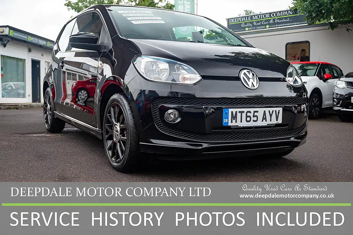 Used 2015 Volkswagen Up Rock Up Deep Black Pearl - Front View