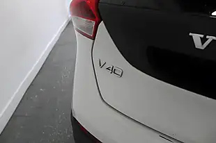 Used 2015 Volvo V40 Cross Country Lux White - Interior and Exterior details 11