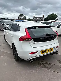 Used 2015 Volvo V40 R-Design White - Interior and Exterior details 4