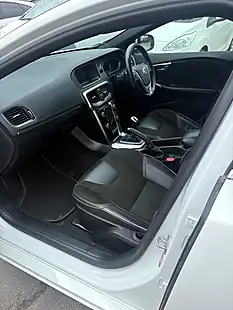 Used 2015 Volvo V40 R-Design White - Interior and Exterior details 6