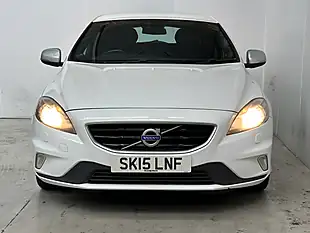 Used 2015 Volvo V40 R-Design White - Interior and Exterior details 2