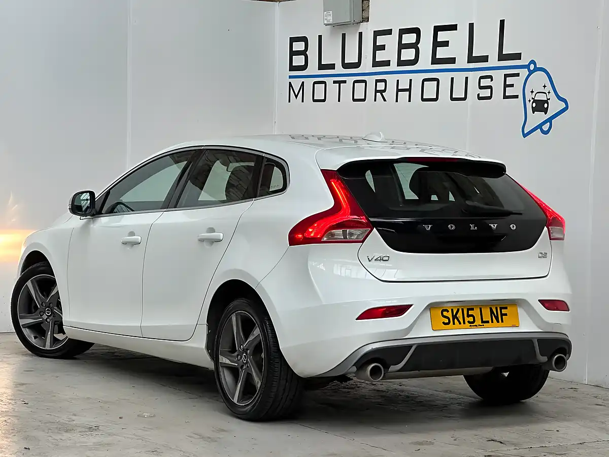 Used 2015 Volvo V40 R-Design White - Interior and Exterior details 4