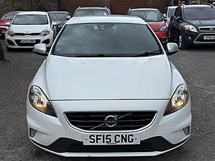 Used 2015 Volvo V40 R-Design White - Interior and Exterior details 2