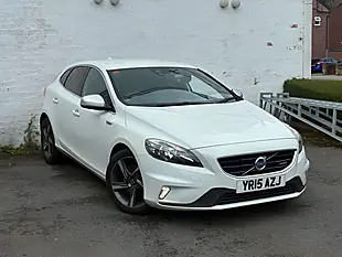 Used 2015 Volvo V40 R-Design White - Interior and Exterior details 2
