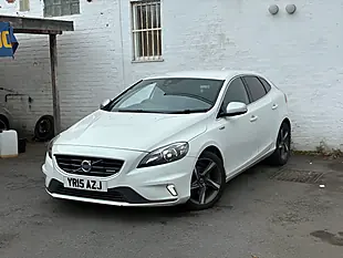 Used 2015 Volvo V40 R-Design White - Interior and Exterior details 3