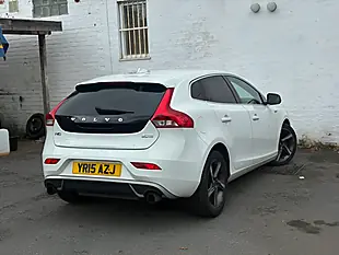 Used 2015 Volvo V40 R-Design White - Interior and Exterior details 8
