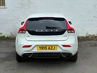 Used 2015 Volvo V40 R-Design White - Interior and Exterior details 9