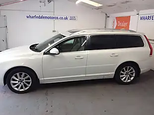 Used 2015 Volvo V70 Se Lux White - Interior and Exterior details 2