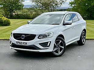 Used 2015 Volvo XC60 R-Design Lux Nav AWD Geartronic White - Interior and Exterior details 3