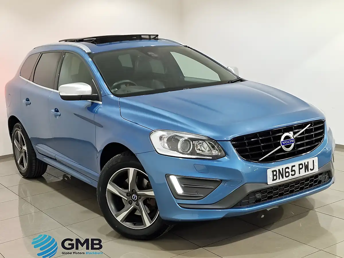Used 2015 Volvo XC60 R-Design Lux Nav Blue - Front View