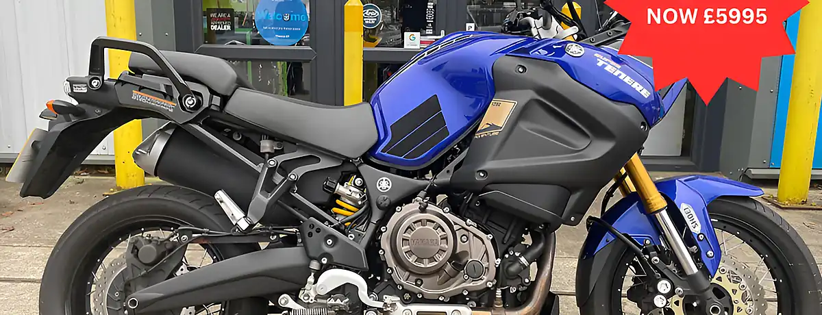 Used 2015 Yamaha Super Tenere XT1200Z Blue - Front View