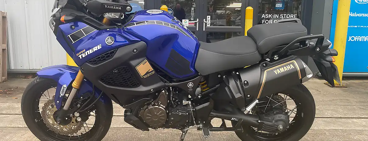 Used 2015 Yamaha Super Tenere XT1200Z Blue - Interior and Exterior details 3