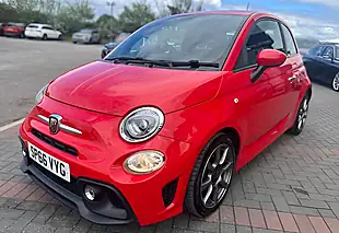 Used 2016 Abarth 500 595 Rosso Red - Interior and Exterior details 10