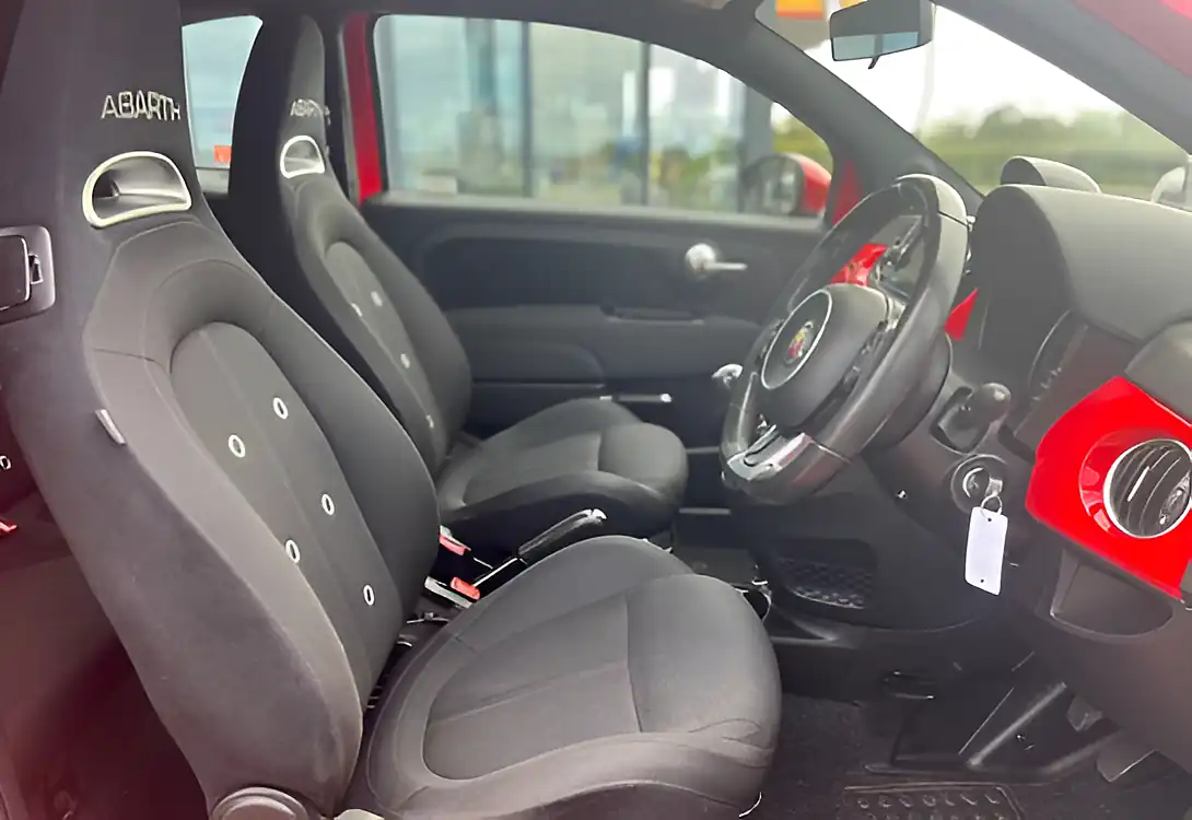Used 2016 Abarth 500 595 Rosso Red - Interior and Exterior details 17