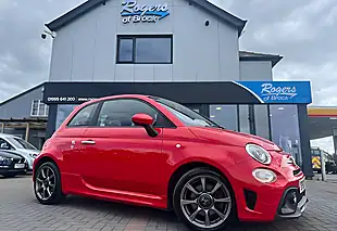 Used 2016 Abarth 500 595 Rosso Red - Interior and Exterior details 2