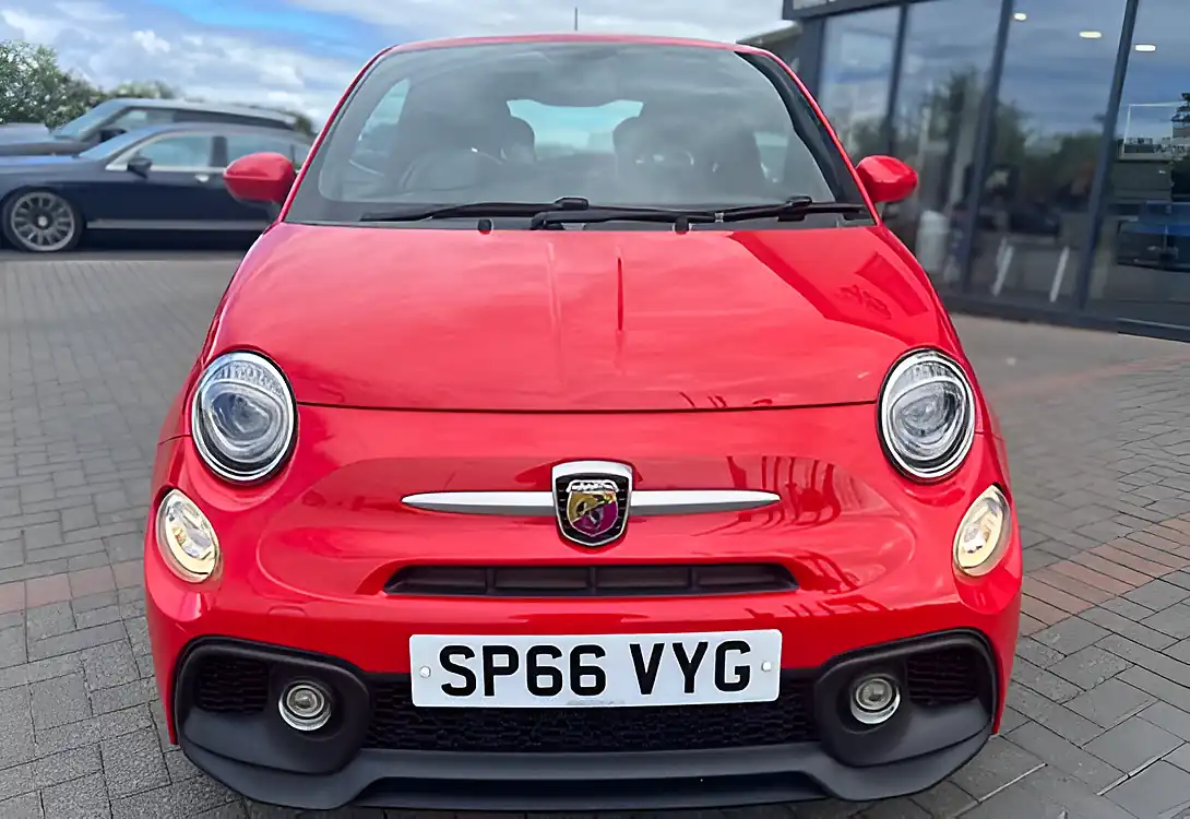 Used 2016 Abarth 500 595 Rosso Red - Interior and Exterior details 3