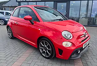Used 2016 Abarth 500 595 Rosso Red - Interior and Exterior details 4