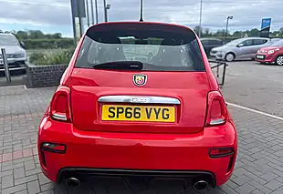 Used 2016 Abarth 500 595 Rosso Red - Interior and Exterior details 6