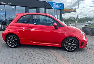 Used 2016 Abarth 500 595 Rosso Red - Interior and Exterior details 7