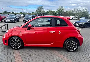 Used 2016 Abarth 500 595 Rosso Red - Interior and Exterior details 9