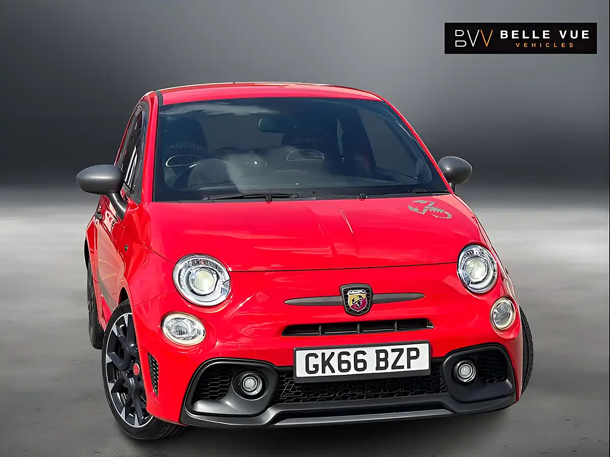 Used 2016 Abarth 595 Competizione Abarth Red - Front View